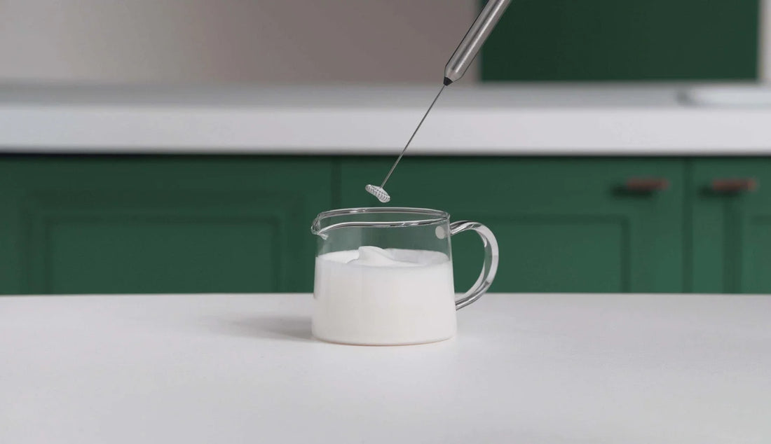 Frothing milk at home